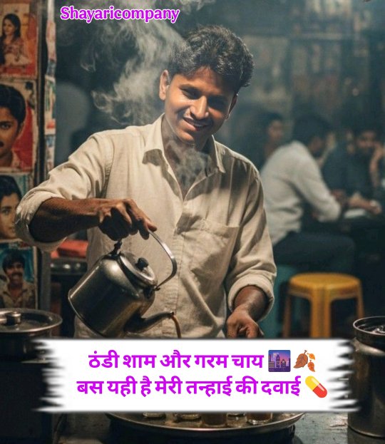 Chai Shayari In Hindi 