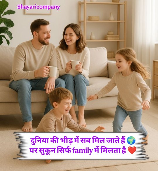 Family Shayari Hindi