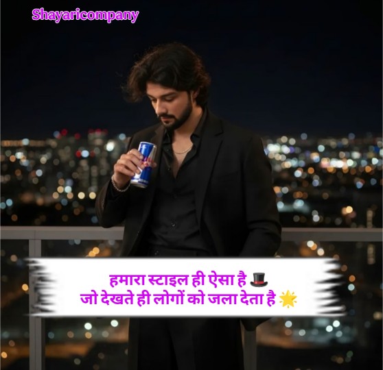 Kisi Ko Jalane Ki Attitude Shayari