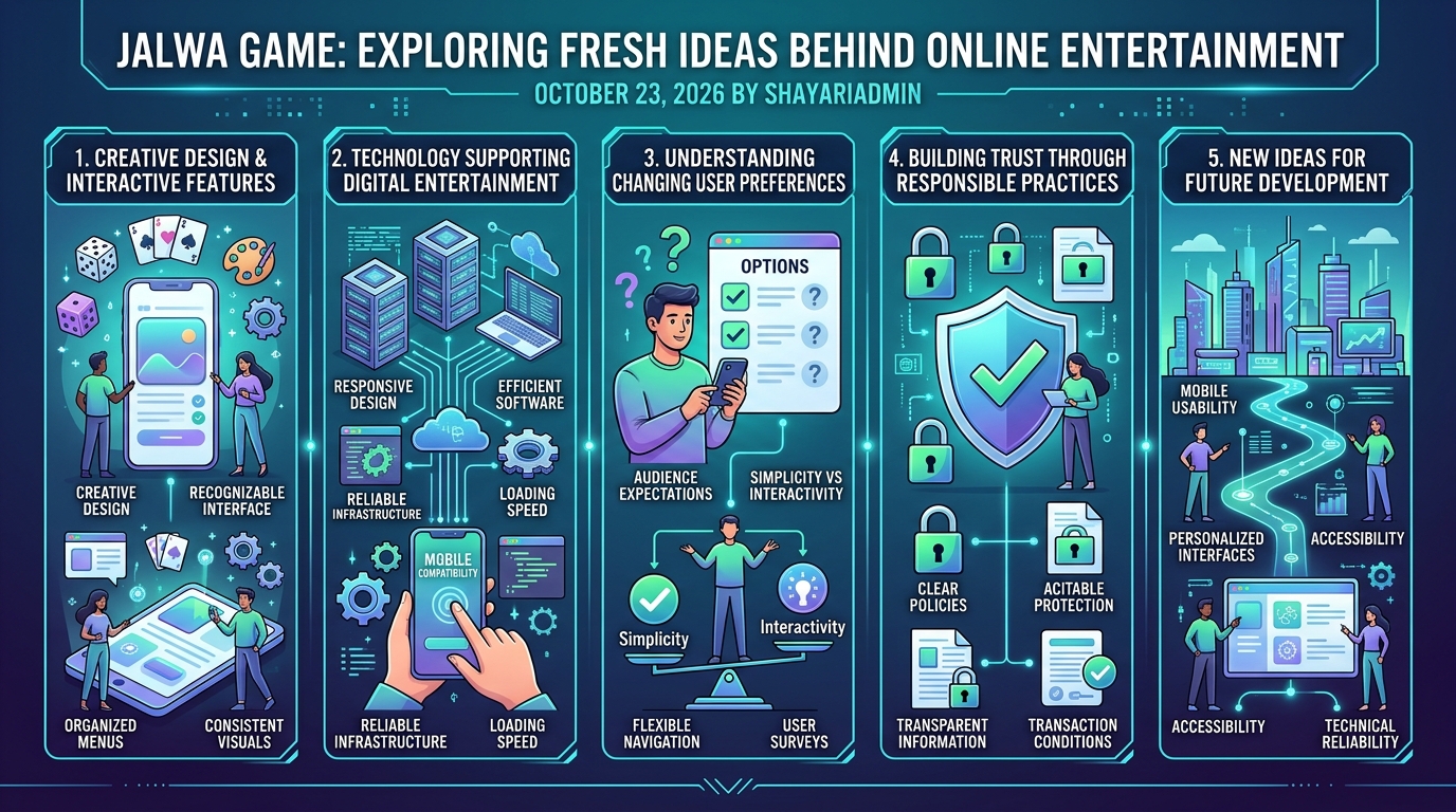 Jalwa Game: Exploring Fresh Ideas Behind Online Entertainment